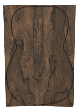 Ziricote Backs (255x90x3mm)x2