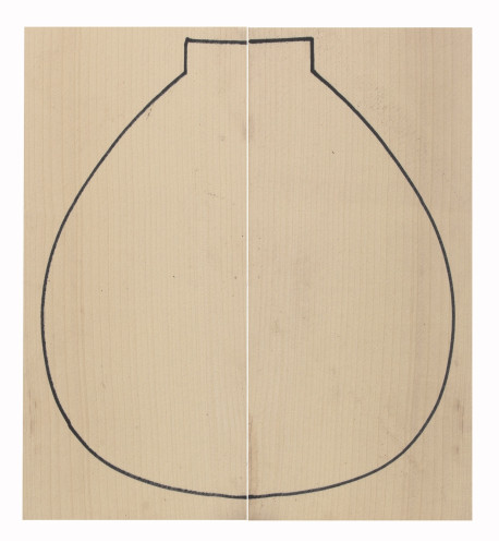 Sycamore Backs (400x160x4 mm)x2