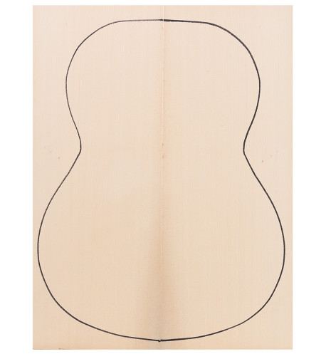 Abeto Sitka guitarra