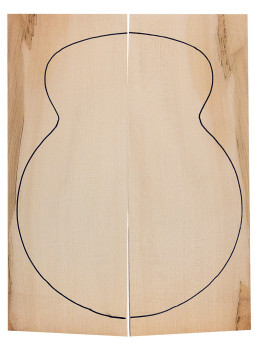 Fondos Arce Rizado archtop