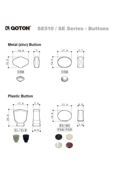 Gotoh SE700/06M-LRN White