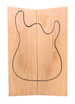 hard maple guitar top