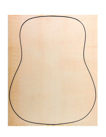 Back Sycamore Outer Face 0,5 mm. + Sycamore Inner Face (550x400x2,2/2,4 mm.)