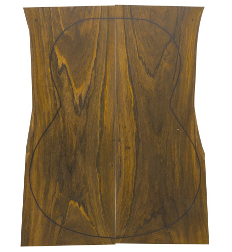 Pinhole Cocobolo Classical Guitar Backs