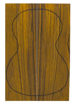 Cocobolo Backs (CITES) (320x120x3mm)x2