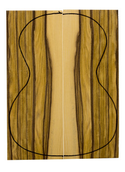 Santos Rosewood Backs (320x120x3mm)x2
