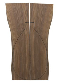 Santos Rosewood Back (460x180x4 mm)x2