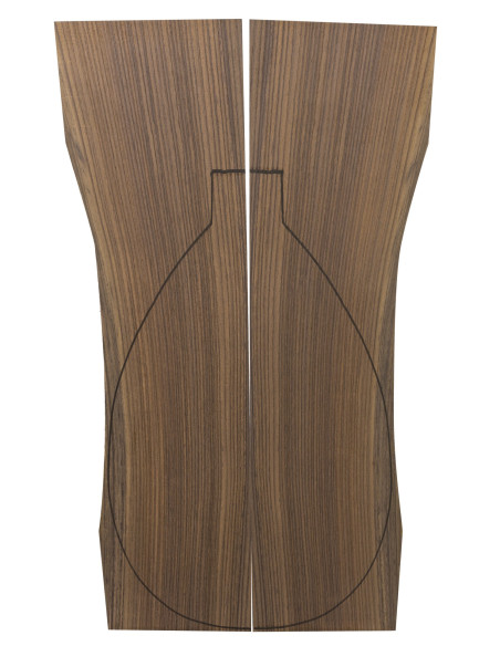 Santos Rosewood Back (460x180x4 mm)x2