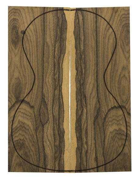 Ziricote Backs (320x120x3mm)x2
