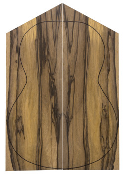 Fondo Ébano África Exótico Especial (550x200x4 mm.)x2