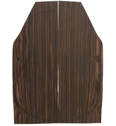 Makassar Ebony Back (550x200x4 mm)x2