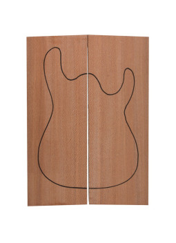 Brazilian Lacewood Body Top (550x200x22)x2