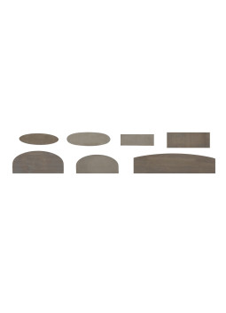 Shaped Scrapers