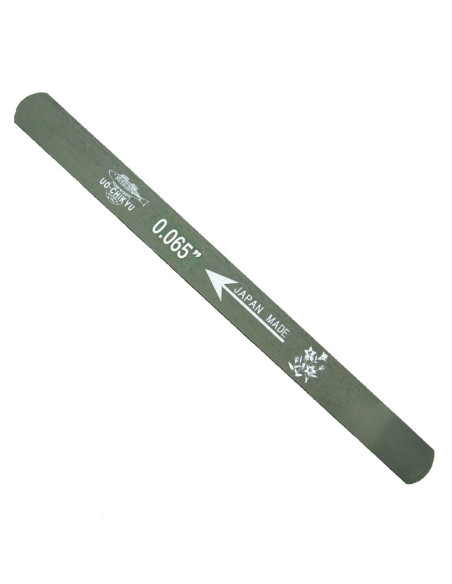 Uo-Chikyu Double Edged Nut Slot Japanese File 1,65 mm