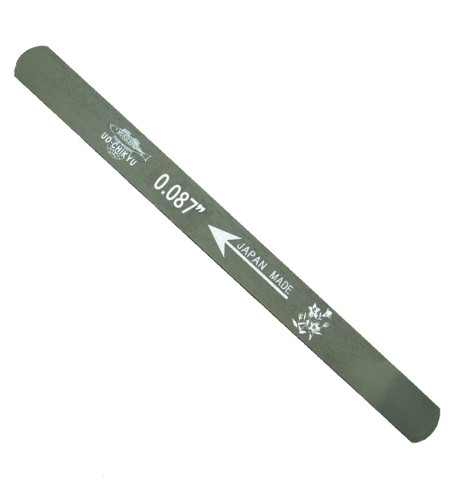 Uo-Chikyu Double Edged Nut Slot Japanese File 2,21 mm