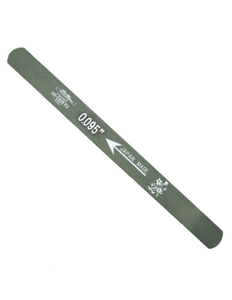 Lima Ranura de Cejuela Doble Filo Uo-Chykui 0,43 mm