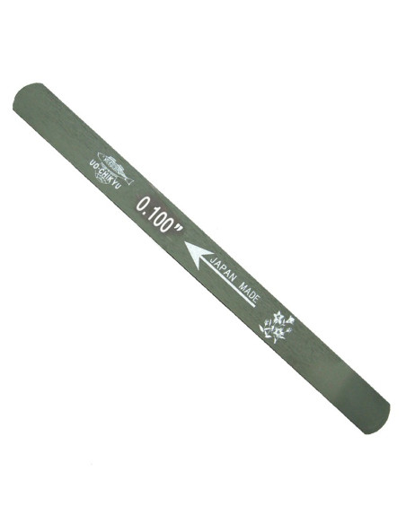 Lima Ranura de Cejuela Doble Filo Uo-Chikyu 2,54 mm