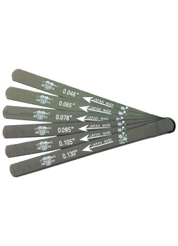 Set de 6 Limas para Ranura de Cejuela Uo-Chikyu