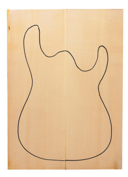flame maple guitar body