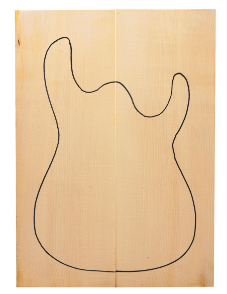 flame maple guitar body