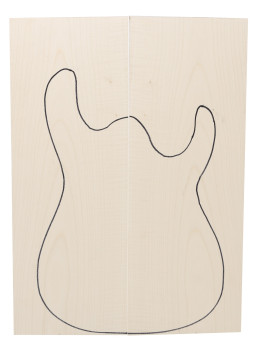Curly Maple Carved Top for Electric