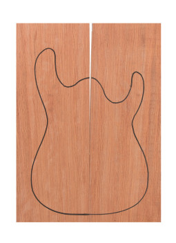 Carved Top Bubinga Eléctrica