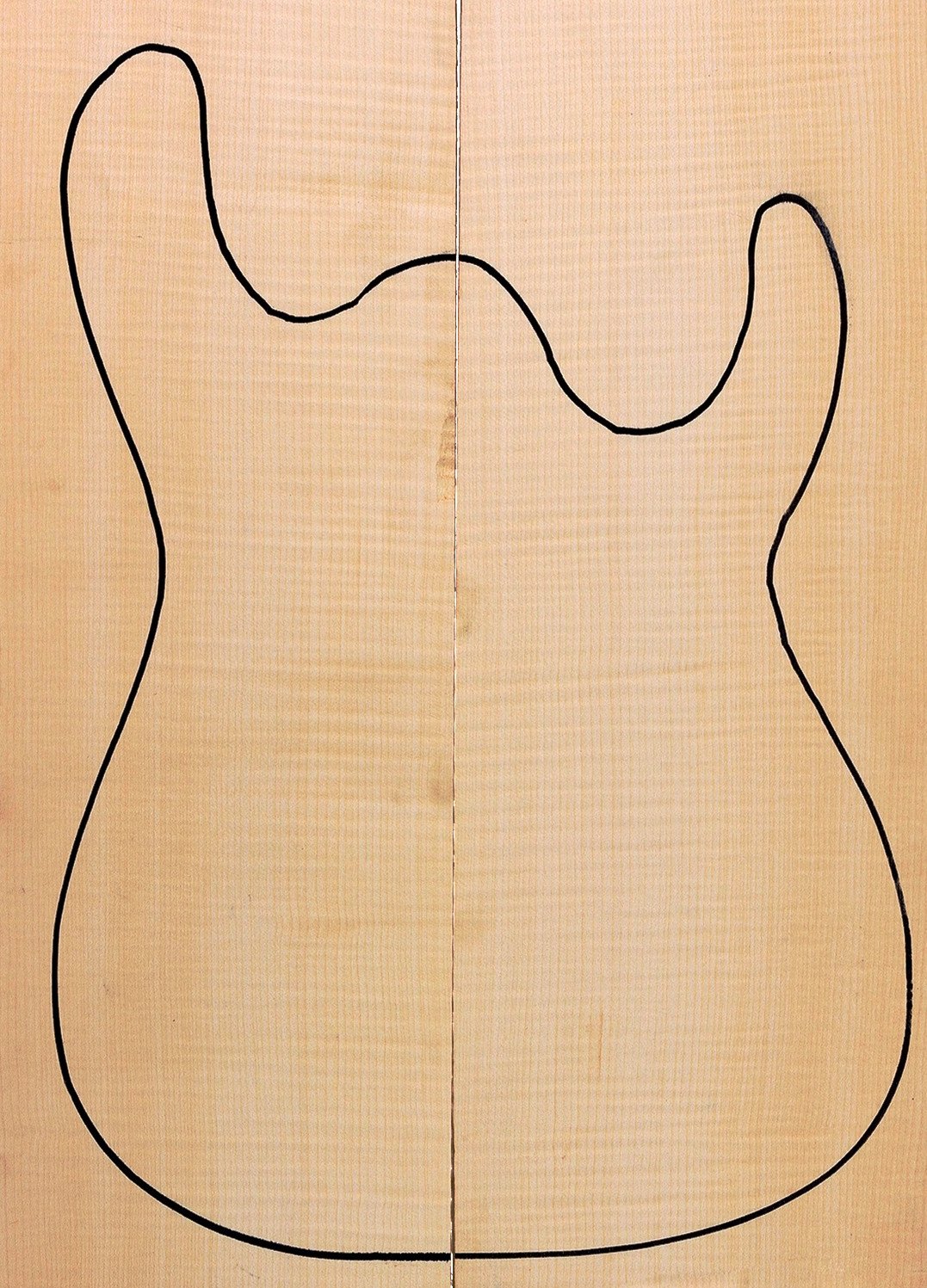 Curly Maple Drop Top for Electric