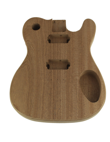 Finished Sapele Style Telecaster Body