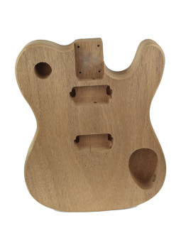 Finished African Mahogany Style Telecaster Body (1piece)