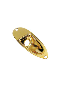 Gold recessed jack plate