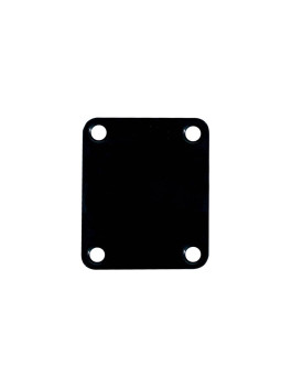Rectangular black neck mounting plate