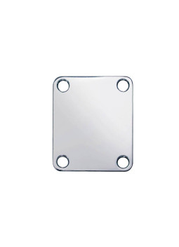 Rectangular nickel neck mounting plate