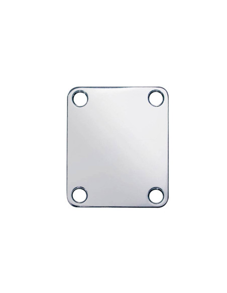 Rectangular nickel neck mounting plate