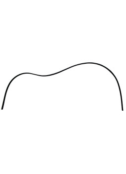 Perfil Curvado G. Acústica Negro P1