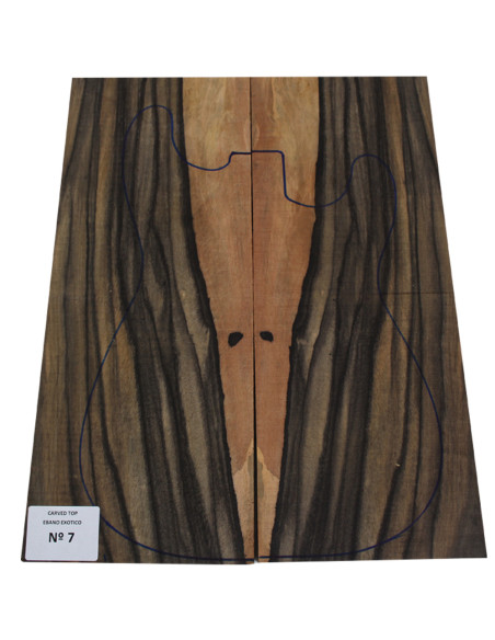 Carved Top Ebano Exotico Nº7