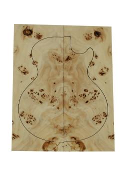 Carved Top Poplar Eléctrica