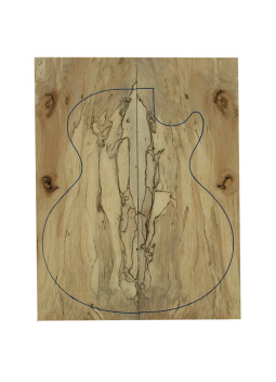 Drop Top Arce Spalted Eléctrica