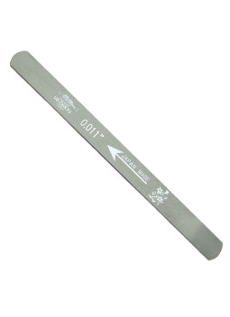 Lima Plana 150 Diente MedUo-Chikyu Double Edged Nut Slot Japanese File 0,28 mm