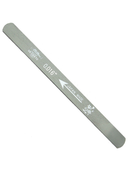 Lima Ranura de Cejuela Doble Filo Uo-Chikyu 0,41 mm