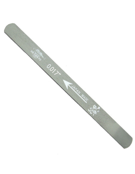 Lima Ranura de Cejuela Doble Filo Uo-Chikyu 0,43 mm