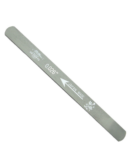 Lima Ranura de Cejuela Doble Filo Uo-Chikyu 0,66 mm
