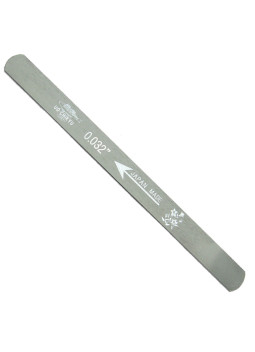 Uo-Chikyu Double Edged Nut Slot Japanese File 0,81 mm