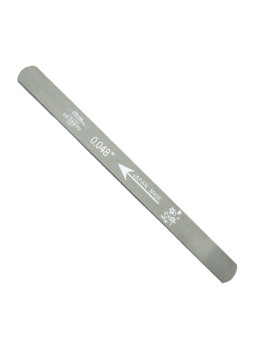 Uo-Chikyu Double Edged Nut Slot Japanese File 1,22 mm