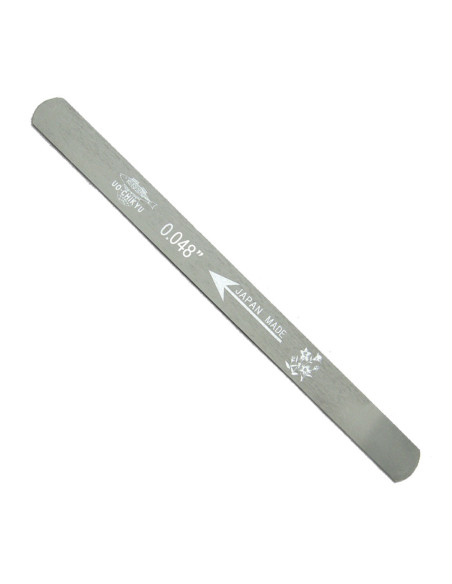 Lima Ranura de Cejuela Doble Filo Uo-Chikyu 1,22 mm