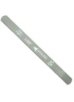 Uo-Chikyu Double Edged Nut Slot Japanese File 1,42 mm
