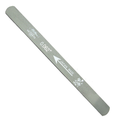 Uo-Chikyu Double Edged Nut Slot Japanese File 1,57 mm