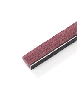 Purple Heart - Black White Black Binding