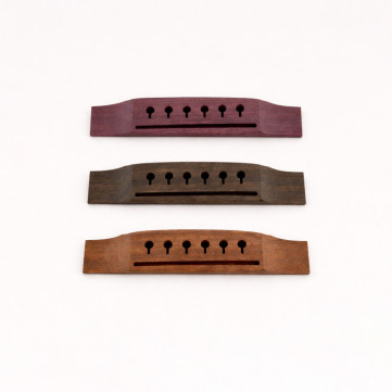 Finished Acoustic Guitar Bridges
