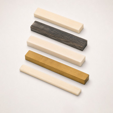 Nut and Saddle Blank Materials
