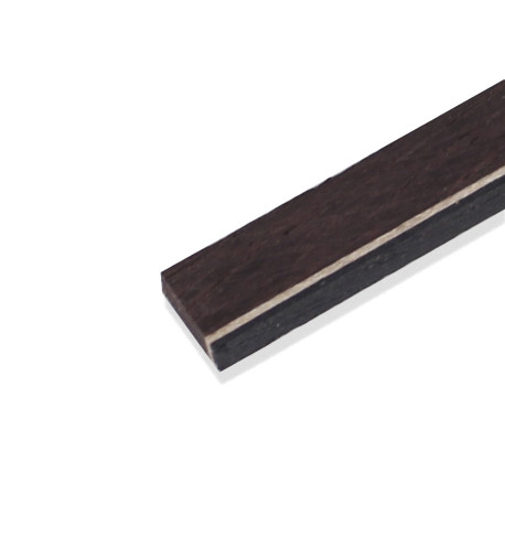 Indian Rosewood - White Black Binding